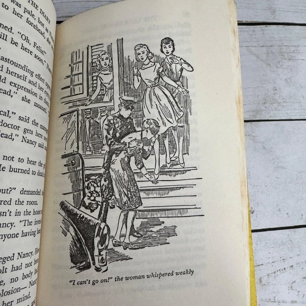 The Clue in the Diary Carolyn Keene 1962 Revised Edition Nancy‎ Drew Mystery